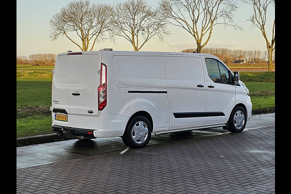 Ford Transit Custom 320 2.0 TDCI L2H1 Trend Navi Wp-Inrichting Airco Trekhaak Sidebars 130Pk Euro6 Oh-Historie NAP!