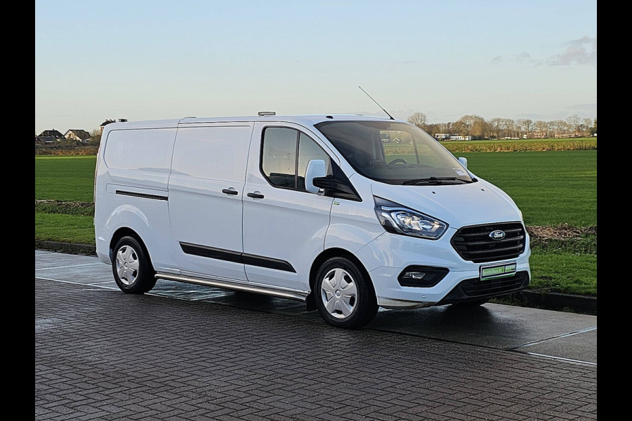 Ford Transit Custom 320 2.0 TDCI L2H1 Trend Navi Wp-Inrichting Airco Trekhaak Sidebars 130Pk Euro6 Oh-Historie NAP!