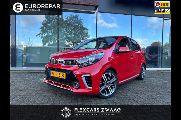 Kia Picanto 1.2 CVVT GT-Line - Leder - Navi - Parkeerhulp - Airco - Org.NL