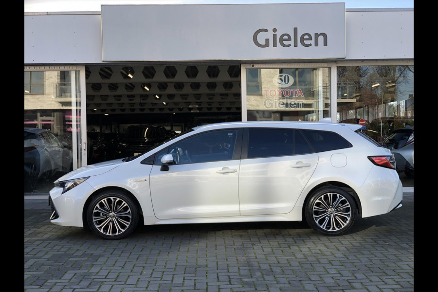 Toyota Corolla Touring Sports 1.8 Hybrid Dynamic | Eerste eigenaar, LED, CarPlay, Parelmoer wit,17inch, Stoelverwarming, Navigatie