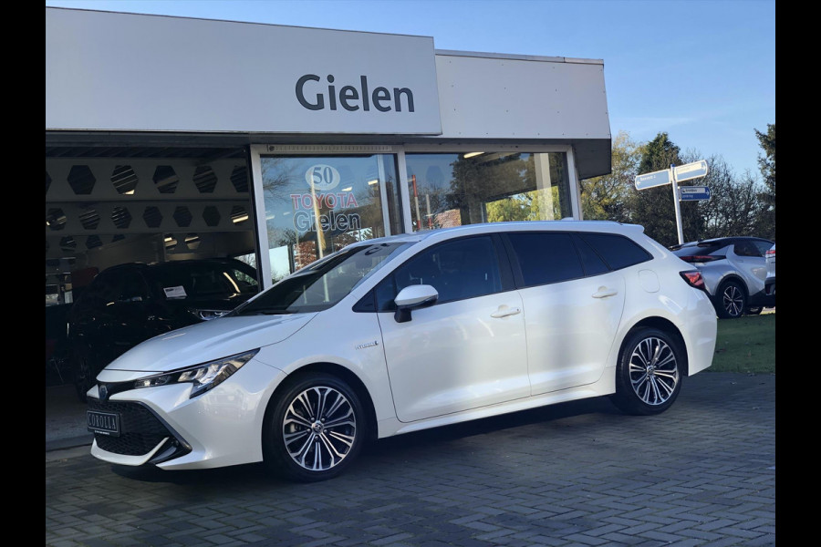 Toyota Corolla Touring Sports 1.8 Hybrid Dynamic | Eerste eigenaar, LED, CarPlay, Parelmoer wit,17inch, Stoelverwarming, Navigatie