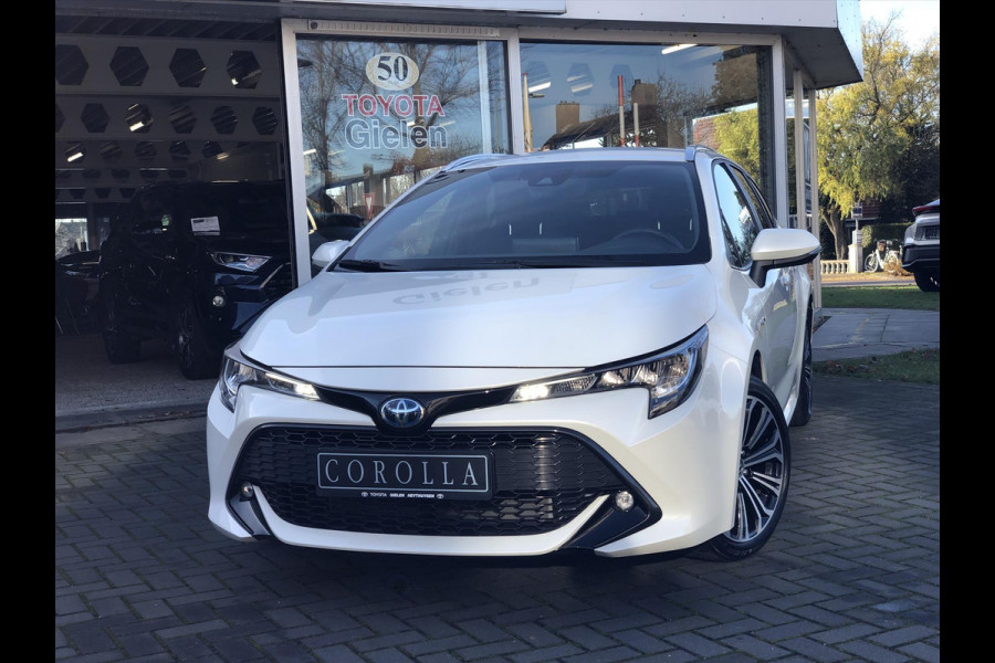 Toyota Corolla Touring Sports 1.8 Hybrid Dynamic | Eerste eigenaar, LED, CarPlay, Parelmoer wit,17inch, Stoelverwarming, Navigatie