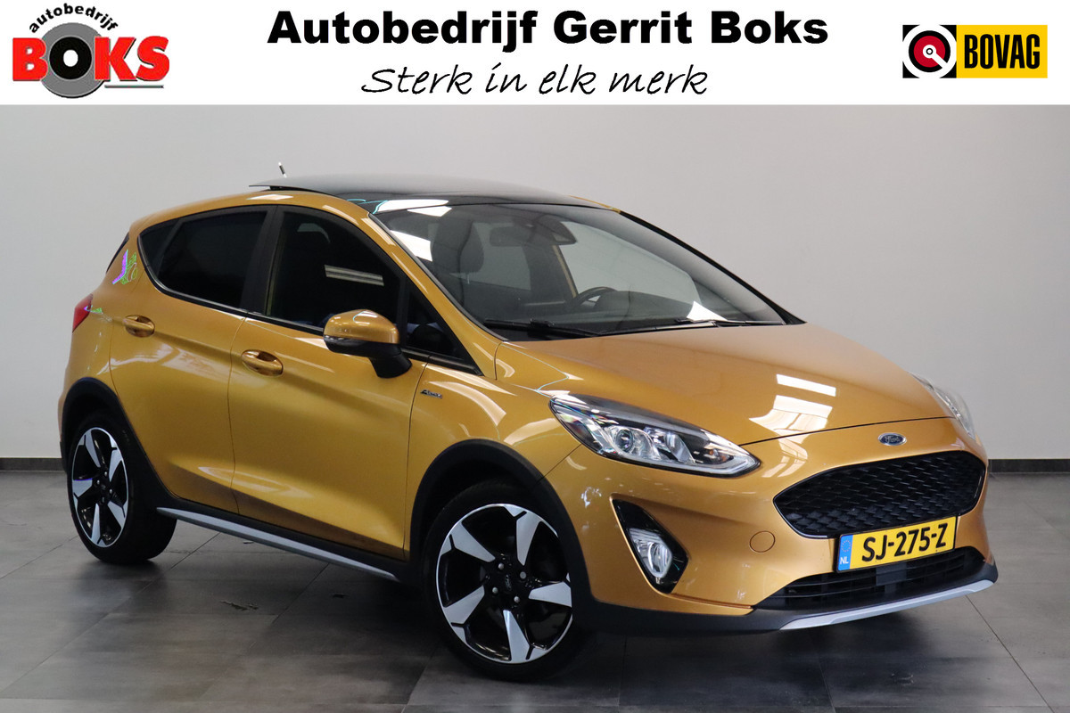 Ford Fiesta 1.0 EcoBoost Active First Edition Navigatie Pdc Panoramadak Cruise Clima 17"LM