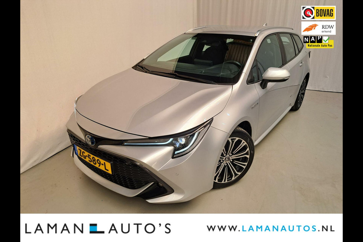 Toyota Corolla Touring Sports 1.8 Hybrid 122pk Business Intro | CarPlay ECC HUD Navi LED 17" LMV Metallic ACC | Hybrid Voorschoten