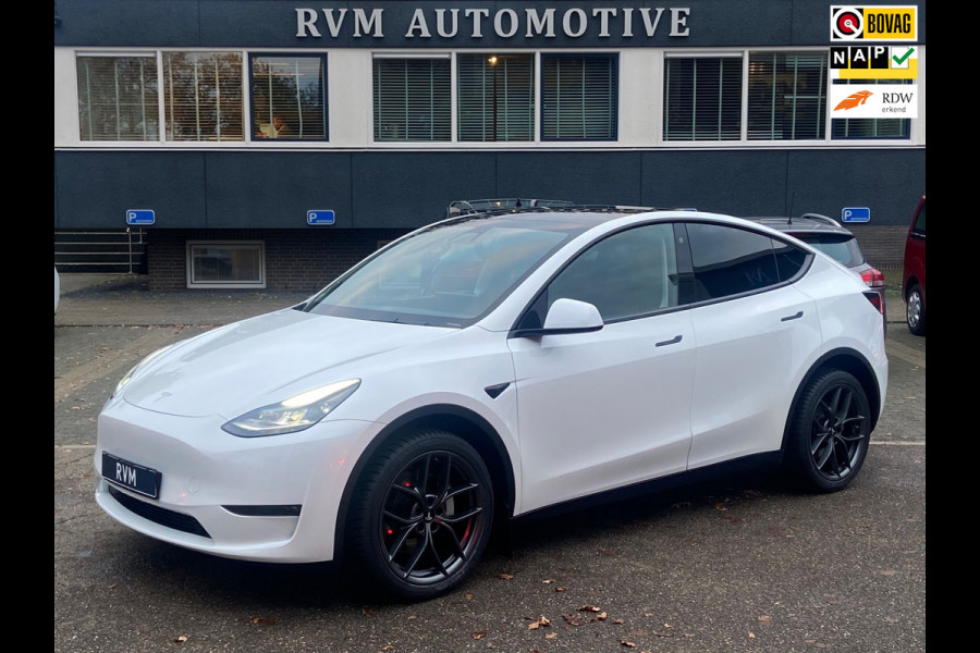 Tesla Model Y Long Range AWD 75 kWh VAN 44.900 VOOR 41.440 EINDEJAARSVOORDEEL 3.460 | AUTOPILOT | TESLA GARANTIE T/M 11-2026