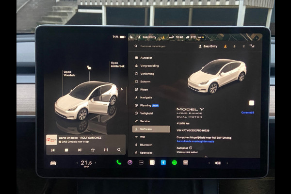 Tesla Model Y Long Range AWD 75 kWh VAN 44.900 VOOR 41.440 EINDEJAARSVOORDEEL 3.460 | AUTOPILOT | TESLA GARANTIE T/M 11-2026