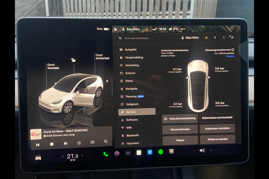 Tesla Model Y Long Range AWD 75 kWh VAN 44.900 VOOR 41.440 EINDEJAARSVOORDEEL 3.460 | AUTOPILOT | TESLA GARANTIE T/M 11-2026