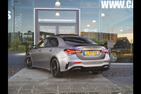 Mercedes-Benz A-Klasse AMG 35 4MATIC / Org.NL / Kuip / Aero / HUD / Burm / Pano / Magno / 360 / Ambient / Stl. Koeling / Multibeam