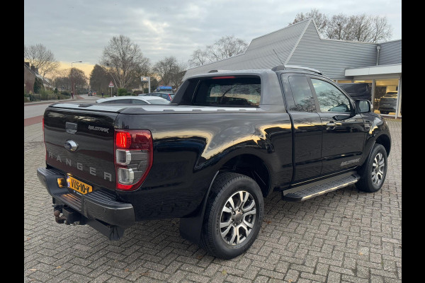 Ford Ranger 2.2 TDCi Wildtrak Supercab SCI 161pk Automaat | Trekhaak | 3.500kg Trekgewicht | Achteruitrijcamera | Rollertop