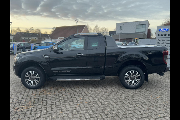 Ford Ranger 2.2 TDCi Wildtrak Supercab SCI 161pk Automaat | Trekhaak | 3.500kg Trekgewicht | Achteruitrijcamera | Rollertop