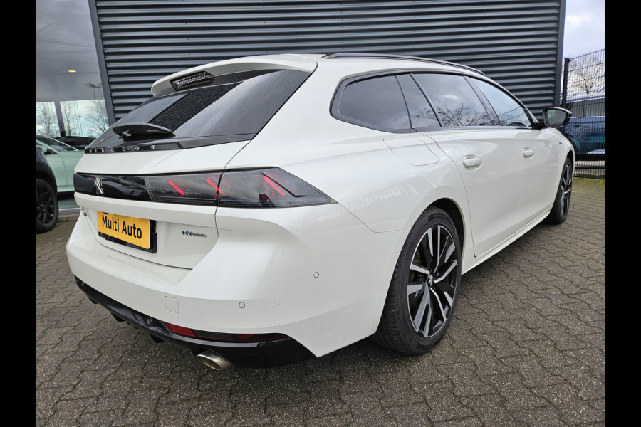 Peugeot 508 SW 1.6 HYbrid GT Plug In Hybrid 225pk PHEV | Panodak | Trekhaak Afn. | Alcantara Memory Stoelen & Massage | Focal Sound | 360 Camera | Apple Carplay | Navi |