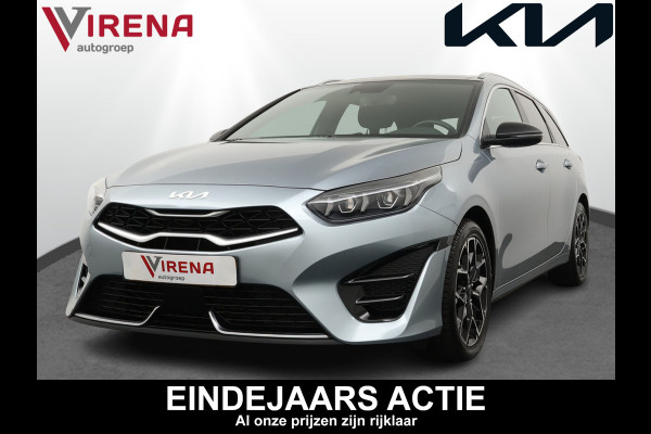 Kia Ceed Sportswagon 1.5 T-GDi GT-Line - Cruise Control - Climate Control - Navigatie - Led - Stoel/Stuur Verwarming - Fabrieksgarantie Tot 2030