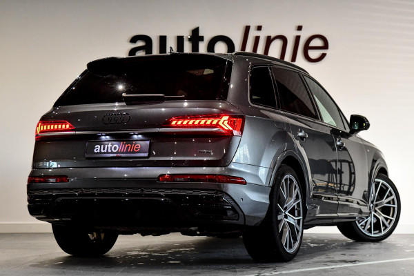 Audi Q7 60 TFSI e quattro Competition, BTW, RS zetels, Alcantara hemel, Massage, Koeling, Softclose, 360, HUD, ACC, Pano, Laser!