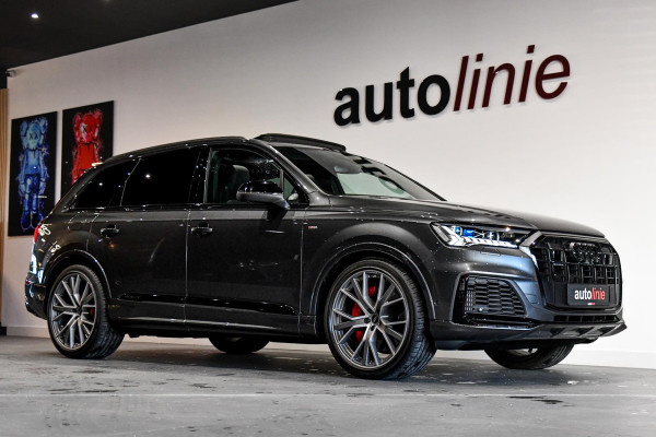 Audi Q7 60 TFSI e quattro Competition, BTW, RS zetels, Alcantara hemel, Massage, Koeling, Softclose, 360, HUD, ACC, Pano, Laser!