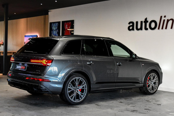 Audi Q7 60 TFSI e quattro Competition, BTW, RS zetels, Alcantara hemel, Massage, Koeling, Softclose, 360, HUD, ACC, Pano, Laser!