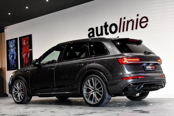 Audi Q7 60 TFSI e quattro Competition, BTW, RS zetels, Alcantara hemel, Massage, Koeling, Softclose, 360, HUD, ACC, Pano, Laser!