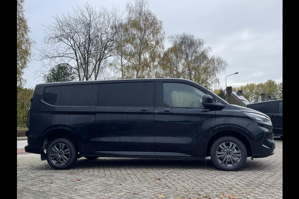 Ford Transit Custom 300 2.0 TDCI L2H1 Limited Nieuw | SCI | 136pk | 17 inch | Draadloos opladen | Adaptive cruise control | Navigatie | Dodehoeksensoren | Verwarmbaar stuurwiel | Roetfilter regeneratie | Reservewiel