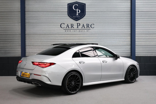 Mercedes-Benz CLA-Klasse 200 AMG MULTIBEAM/VIRTUAL/SFEER/PANO/ALCANTARA+S.VERWARMING+MEMORY/19" LMV/CAM/ACC/ECC/12 MDN GARANTIE!