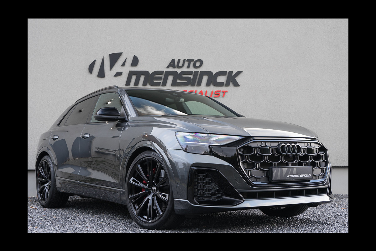 Audi Q8 60 TFSI e Competition Quattro / 2x S-line/ Luchtvering/ Standkachel/ Head-Up Display/ Panoramadak/ Trekhaak/ 340kW (463kW)