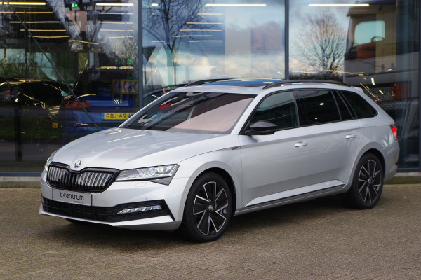 Škoda Superb 1.4 TSI iV 218 PK Sportline BNS PHEV, Panoramadak, Elek. Trekhaak, 360 Camera, Sportstoelen, Carplay