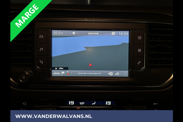 Citroën Jumpy 2.0 BlueHDI **MARGE, GEEN BTW, GEEN BPM** 123pk L3H1 XL Dubbel cabine Euro6 Airco | Navigatie Cruisecontrol, Apple Carplay, Trekhaak, Parkeersensoren, 5-Zits