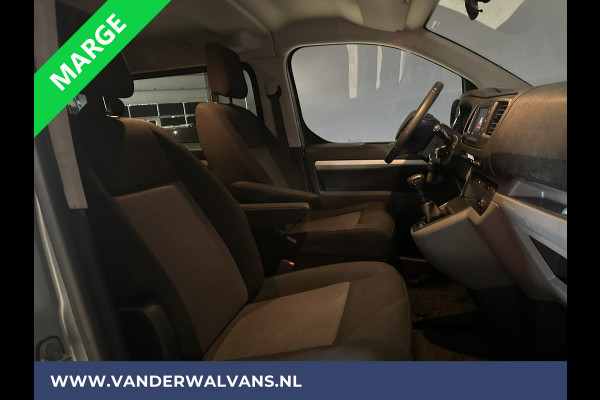 Citroën Jumpy 2.0 BlueHDI **MARGE, GEEN BTW, GEEN BPM** 123pk L3H1 XL Dubbel cabine Euro6 Airco | Navigatie Cruisecontrol, Apple Carplay, Trekhaak, Parkeersensoren, 5-Zits