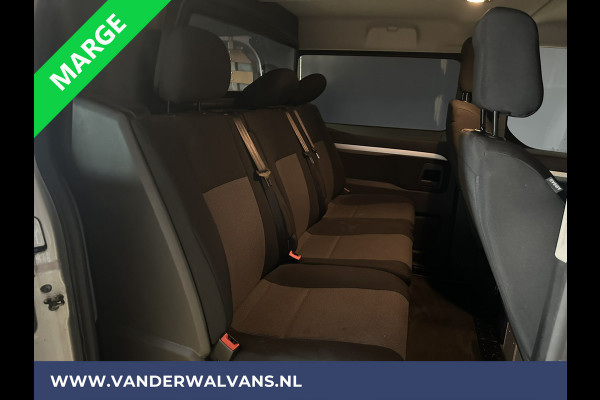 Citroën Jumpy 2.0 BlueHDI **MARGE, GEEN BTW, GEEN BPM** 123pk L3H1 XL Dubbel cabine Euro6 Airco | Navigatie Cruisecontrol, Apple Carplay, Trekhaak, Parkeersensoren, 5-Zits