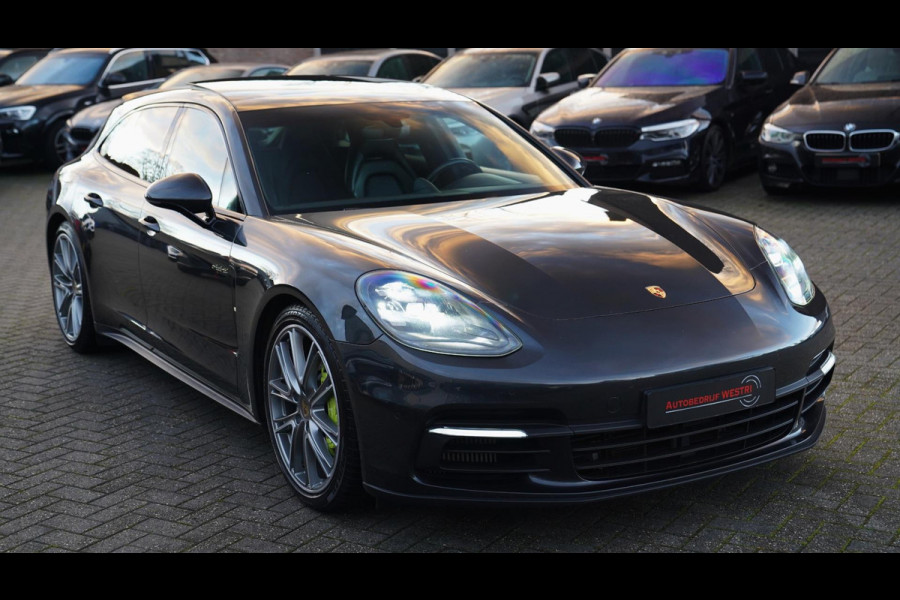 Porsche Panamera Sport Turismo 2.9 4 E-Hybrid | Sport Chrono | 21 inch | Panorama | Sport uitlaat | Luchtvering | Spoiler | LED |