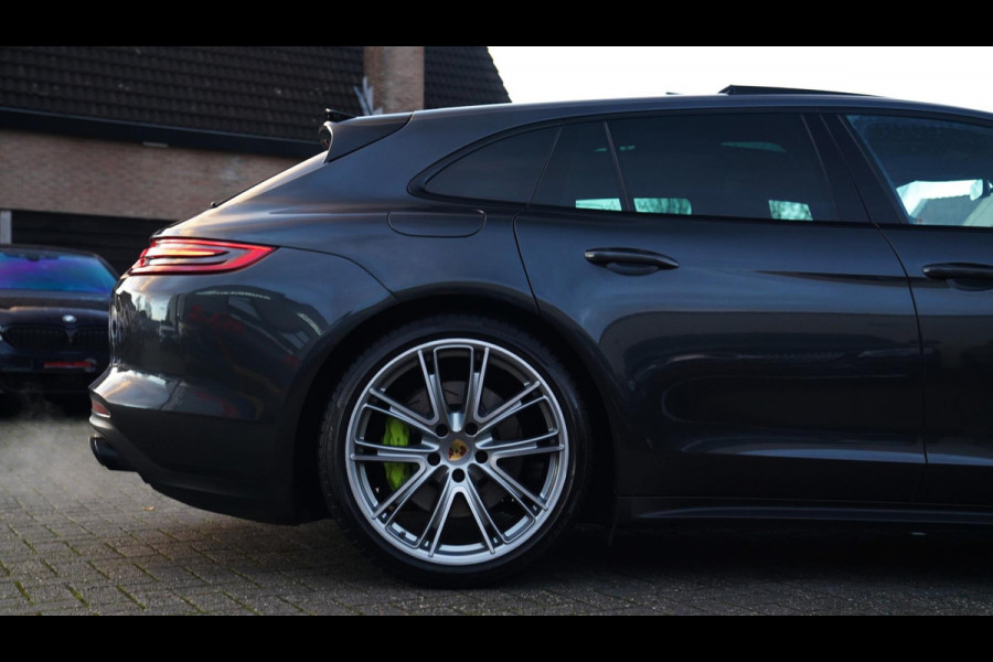 Porsche Panamera Sport Turismo 2.9 4 E-Hybrid | Sport Chrono | 21 inch | Panorama | Sport uitlaat | Luchtvering | Spoiler | LED |