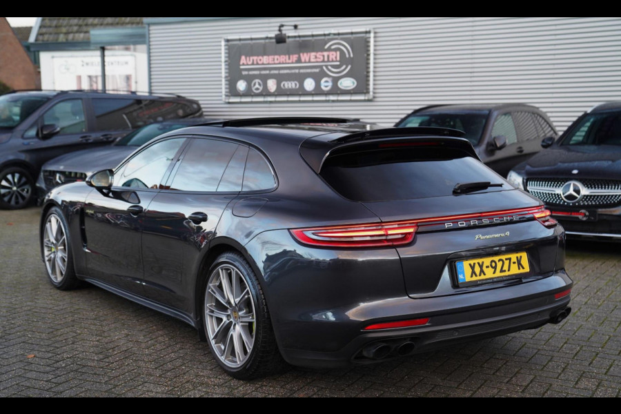 Porsche Panamera Sport Turismo 2.9 4 E-Hybrid | Sport Chrono | 21 inch | Panorama | Sport uitlaat | Luchtvering | Spoiler | LED |