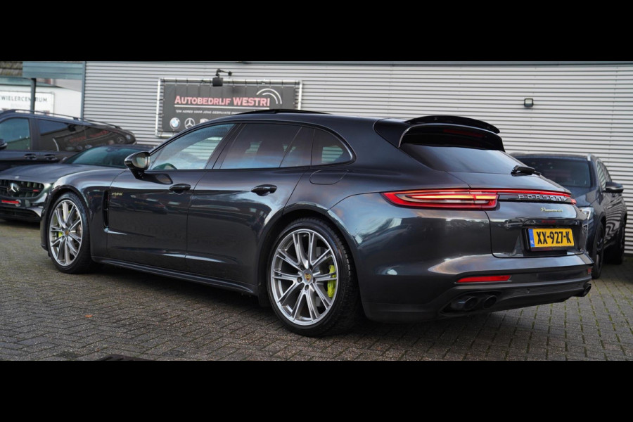 Porsche Panamera Sport Turismo 2.9 4 E-Hybrid | Sport Chrono | 21 inch | Panorama | Sport uitlaat | Luchtvering | Spoiler | LED |