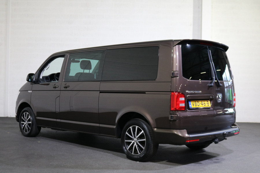 Volkswagen Transporter 2.0 TDI 150pk L2 H1 DC Edition Automaat Airco Leer Navigatie 2x Schuifdeur