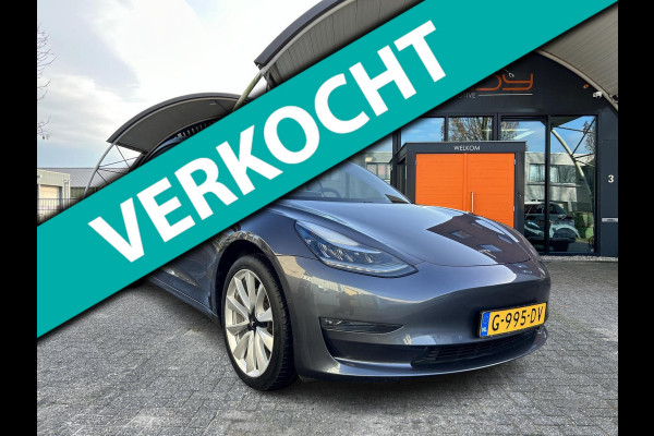 Tesla Model 3 Long Range AWD 75 kWh 86% SOH Trekhaak (1.000kg) Wit Leer FSD