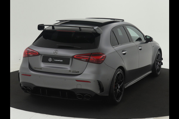 Mercedes-Benz A-Klasse A45 S AMG 4MATIC+ | Night Pack II | Aerodynamica Pack | Premium Plus Pack | Rijassistentiepakket Plus | AMG Performance sportstoelen | Burmester surround sound system | Amg track pace | Extra USB-poorten |