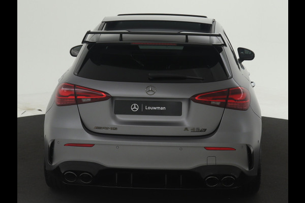 Mercedes-Benz A-Klasse A45 S AMG 4MATIC+ | Night Pack II | Aerodynamica Pack | Premium Plus Pack | Rijassistentiepakket Plus | AMG Performance sportstoelen | Burmester surround sound system | Amg track pace | Extra USB-poorten |