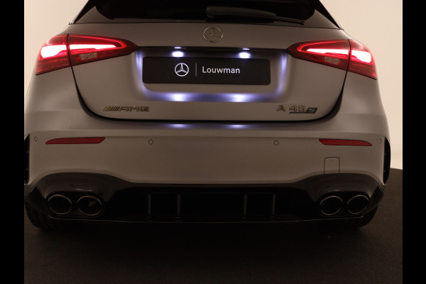 Mercedes-Benz A-Klasse A45 S AMG 4MATIC+ | Night Pack II | Aerodynamica Pack | Premium Plus Pack | Rijassistentiepakket Plus | AMG Performance sportstoelen | Burmester surround sound system | Amg track pace | Extra USB-poorten |