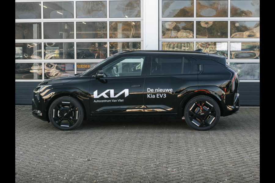 Kia EV3 GT-PlusLine 81.4 kWh Beschikbaar in overleg l Stoel en stuurverwarming  l Schuif kantel dak l