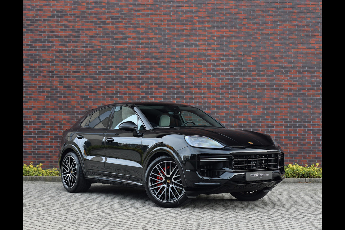 Porsche Cayenne Turbo E-Hybrid *Pass.Display*Burmester*Trekhaak*Vierwielbesturing*