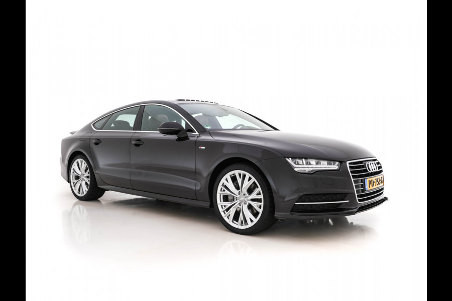 Audi A7 Sportback 3.0 TDI Quattro S-Line-Sportpack Edition Aut. *PANO | DESIGN-FULL-LEATHER  | FULL-LED | BOSE-SURROUND | NAVI-FULLMAP | ECC | SHIFT-PADDLES | PDC | AIR-SUSPENSION | CRUISE | SPORT-SEATS | 20 "ALU*