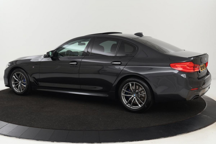 BMW 5 Serie 540i M-Sport | Schuifdak | Head-Up | Adaptive cruise | Stoel & stuurverwarming | 360 camera | Leder | Carplay | Navigatie | Full LED | Memory