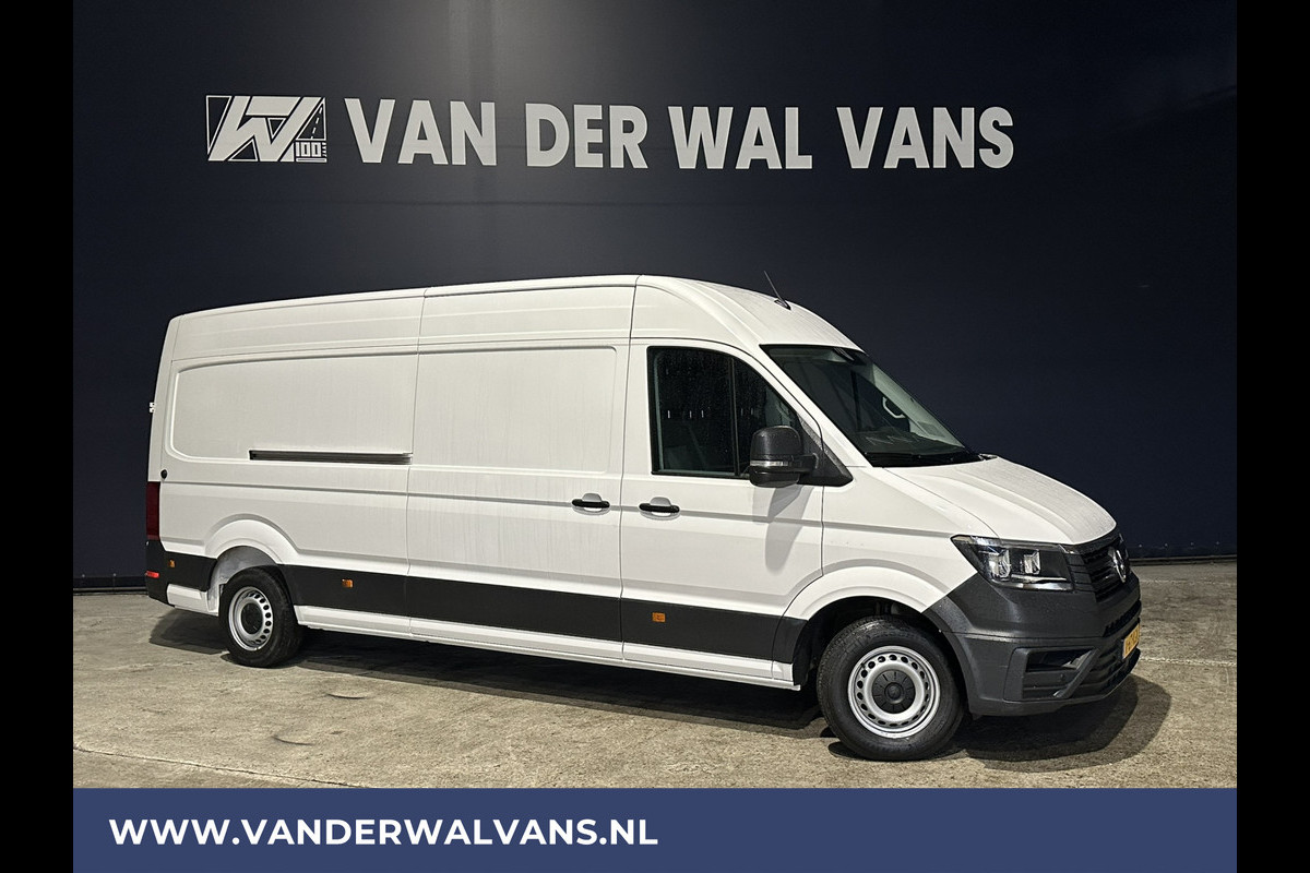 Volkswagen Crafter 2.0 TDI 141pk L4H3 L3H2 Euro6 Airco | 2x zijdeur | Camera | Apple Carplay Android Auto, Parkeersensoren, Bijrijdersbank