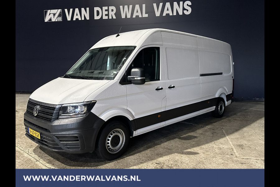 Volkswagen Crafter 2.0 TDI 141pk L4H3 L3H2 Euro6 Airco | 2x zijdeur | Camera | Apple Carplay Android Auto, Parkeersensoren, Bijrijdersbank