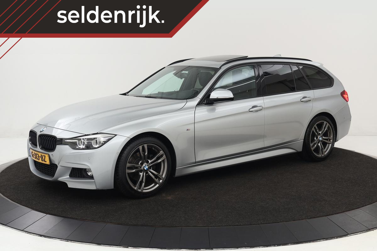 BMW 3 Serie 318i M-Sport | Panoramadak | Leder | Stoelverwarming | Full LED | Camera | Sportstoelen | DAB | Climate control | Bluetooth