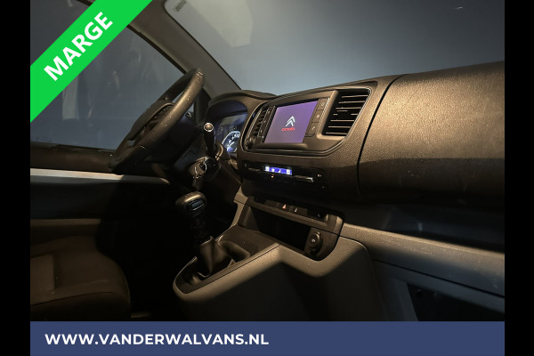 Citroën Jumpy 2.0 BlueHDI **MARGE, GEEN BTW, GEEN BPM** 123pk L3H1 XL Dubbel cabine Euro6 Airco | Navigatie Cruisecontrol, Apple Carplay, Trekhaak, Parkeersensoren, 5-Zits