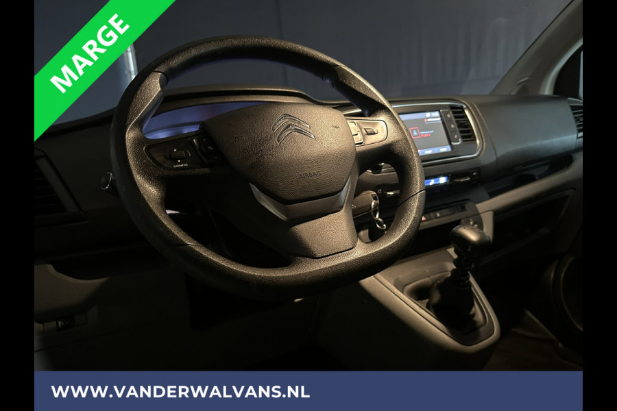 Citroën Jumpy 2.0 BlueHDI **MARGE, GEEN BTW, GEEN BPM** 123pk L3H1 XL Dubbel cabine Euro6 Airco | Navigatie Cruisecontrol, Apple Carplay, Trekhaak, Parkeersensoren, 5-Zits