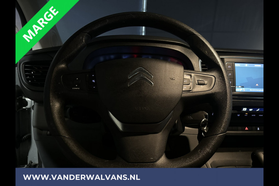 Citroën Jumpy 2.0 BlueHDI **MARGE, GEEN BTW, GEEN BPM** 123pk L3H1 XL Dubbel cabine Euro6 Airco | Navigatie Cruisecontrol, Apple Carplay, Trekhaak, Parkeersensoren, 5-Zits