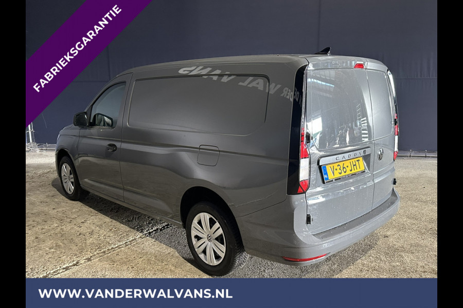 Volkswagen Caddy 1.5 TSI 115pk Automaat Benzine motor L2H1 Maxi Fabrieksgarantie Euro6 Airco | Camera | Apple carplay cruisecontrol, android auto, parkeersensoren, lederen bekleding