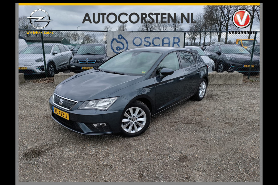 Seat Leon T115PK Apple Carplay Android Auto Leder+stoelverwarming Navi Pdc Ecc Mirrorlink Lmv DAB+ Full Link Keyless Lane-assist Bordherke Style Excellence EURO 6 Origineel Nederlandse auto 1e Eigenaar