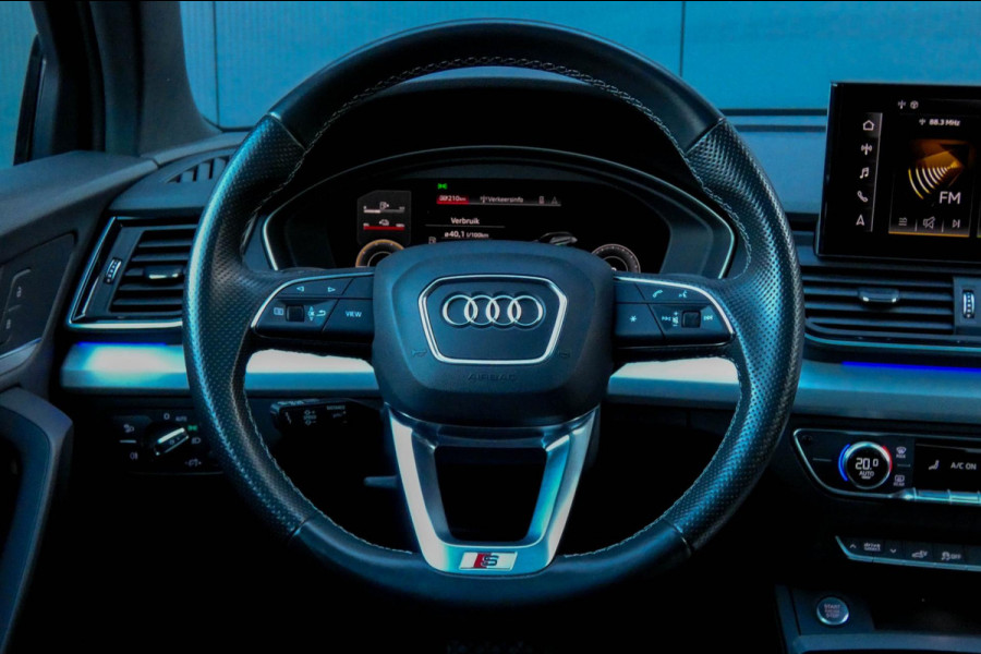 Audi Q5 50 TFSI e S edition Competition | S-LINE | ADAPTIEVE CRUISE CONTROL | DRAADLOZE TELEFOONLADER | APPLE CARPLAY/ANDROID AUTO