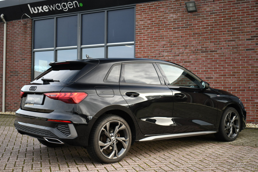 Audi A3 Sportback 40 TFSI e S-Line S-zetels m-LED Keyless Black-Optic 18inch